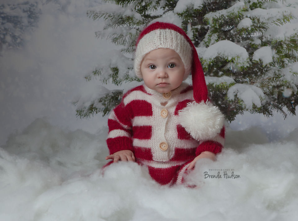 Christmas baby photos – Harley